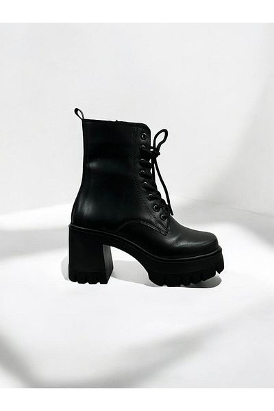 iskarpino Kadık Lace-Up Platform Μπότες & Μποτάκια με χοντρή σόλα με τακούνι