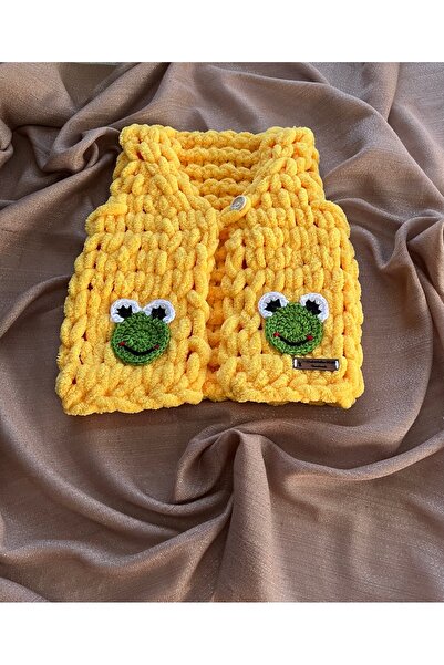 SİHİRLİ ELLER Puffy bebek yeleği