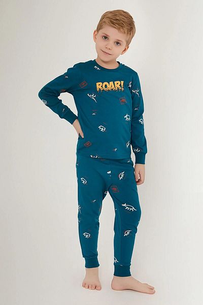 ROLY POLY Boy's Pajama Set - 3222 Petrol Color