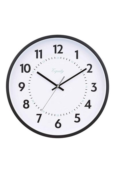 Equity Commercial Round Wall Clock