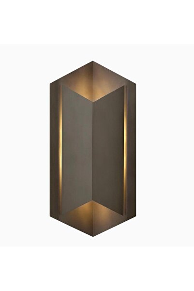 Vonalight (1ADET) Yatakodası,Balkon,Ağaçev,Bungalov,Aydınlatma,Dekoratif Duvar,Aplik Led, 3000K  SİYAH