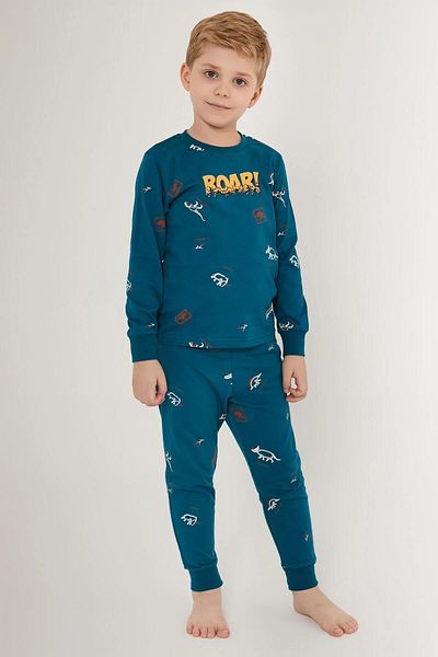 ROLY POLY Boy's Pajama Set - 3222 Petrol Color