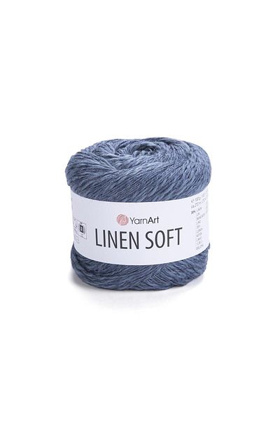 Yarnart LINĂ MOALE DE TRICOTAT DE MÂNĂ ALBASTRU - 7316