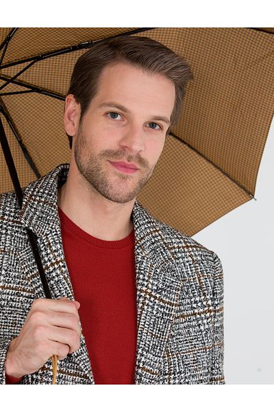 Pierre Cardin Gray Slim Fit Stamp Coat 50254648 -Vr024