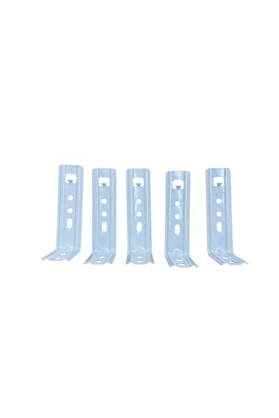 Şahinsoy perde Zebra&Stor 5 Pieces White Wall Mounting Bracket - L Leg, 10cm