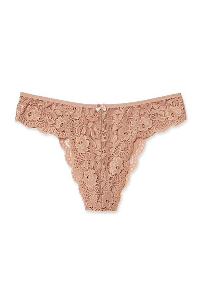 HNX Γυναικεία εσώρουχα 3 τεμαχίων Lace Up Plus Size ψηλόμεση