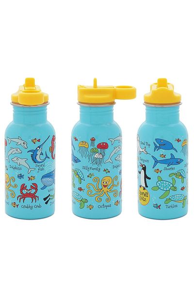 Tyrrell Katz Ocean Life 4 Lunch Box - Steel Flask, 400ml