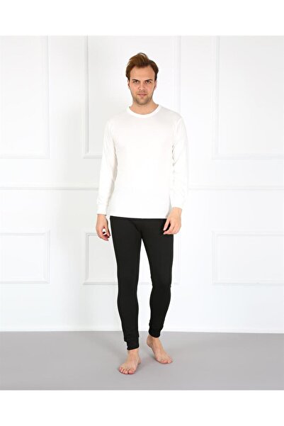 Akbeniz Ανδρικό βαμβακερό μαύρο εσώρουχο μονόχρωμο 19102