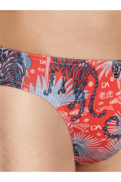 Doreanse 1401 Exotiger Patterned Modal Ανδρικό Slip