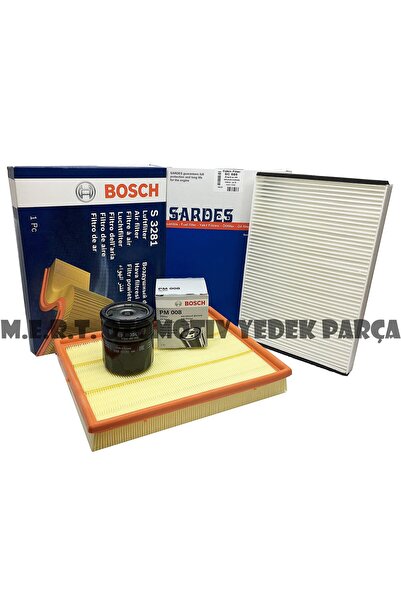 M.E.R.T. OTOMOTİV-YEDEK PARÇA Opel Astra G 1.4 Ve 1.6 Benzinli Filtre Bakım Seti
