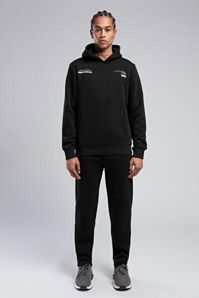 Lee Cooper Art men's Hooded sweatshirt black