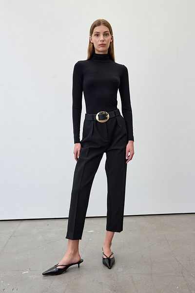 VATKALI Pleated Straight Cut Trousers