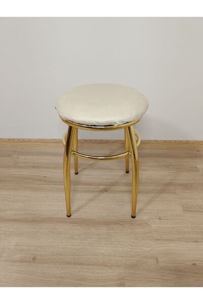 EVKO MOBİLYA Tabure, Bar Taburesi, 6 Adet Tabure, Metal Ayaklı Tabure, Iç Içe Geçebilen Tabure, Altılı Tabure