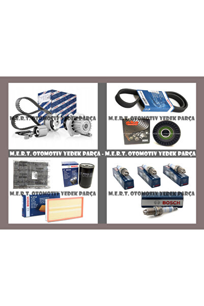 M.E.R.T. OTOMOTİV-YEDEK PARÇA VW Bora 1.6 8v AKL AEH BOSCH Komple Bakım Seti ...