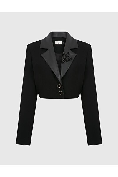 İLVİ Loıza Kadın Siyah Ceket