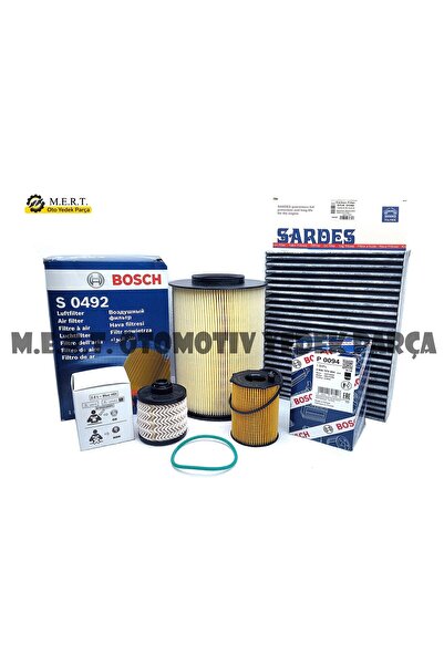 M.E.R.T. OTOMOTİV-YEDEK PARÇA Ford Kuga 1.5 Tdci Dizel Filtre Bakım Seti Hava-yağ-polen-mazot