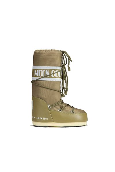 MOON BOOT Khaki Women's Snow Boots 2Monw 2021007