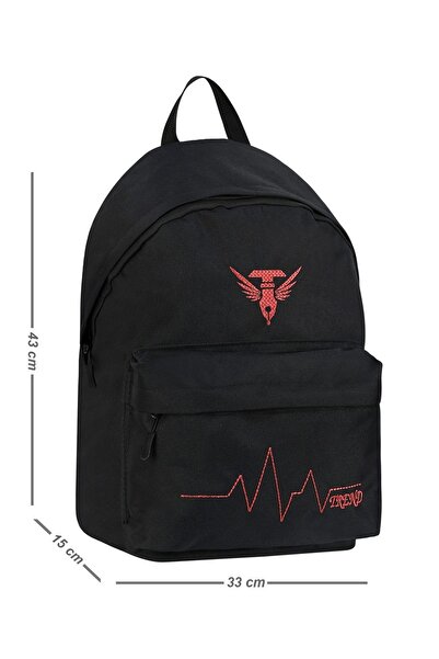 TREND Embroidered School Bag