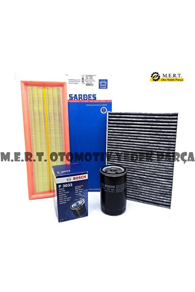 M.E.R.T. OTOMOTİV-YEDEK PARÇA Vw Polo Classic 1.6 100Hp Filtre Bakım Seti (19...
