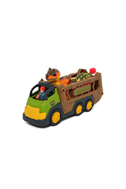 MEGA Dino Troops Kids Ankylosaurus & Megalosaurus Figür ve Taşımacı Kamyon