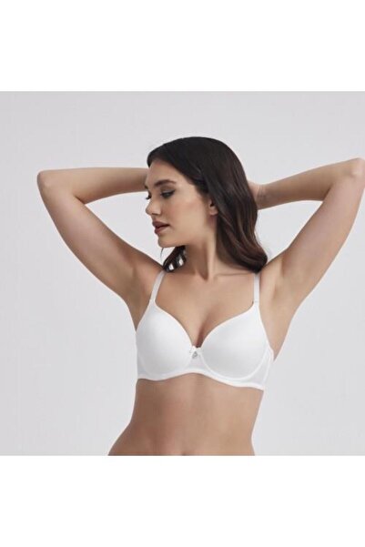 MOONLİGHT Moonlight 2132 Ekru Soft Cup Balenli Toparlayıcı Sütyen