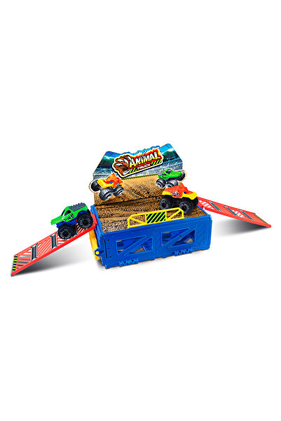 MEGA Express Wheels Animal Truck Yarış Parkur Oyun Seti