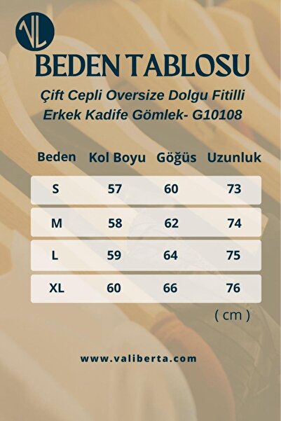 Valiberta Çift Cepli Dolgu Fitilli Erkek Kadife Gömlek - Taş