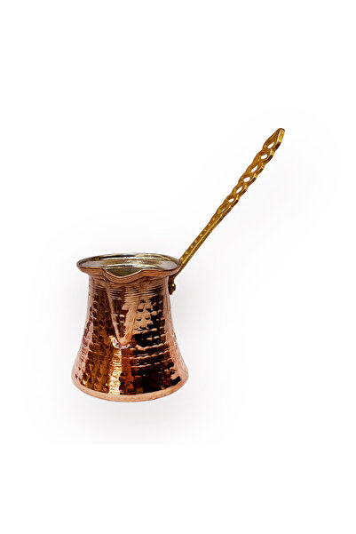 EFEMİR طقم وعاء قهوة نحاسي لـ 4 أشخاص