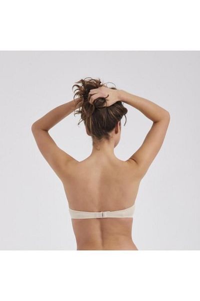 MOONLİGHT Moonlight 2905 Skin Underwire Unassisted Soft Cup Strapless Bra