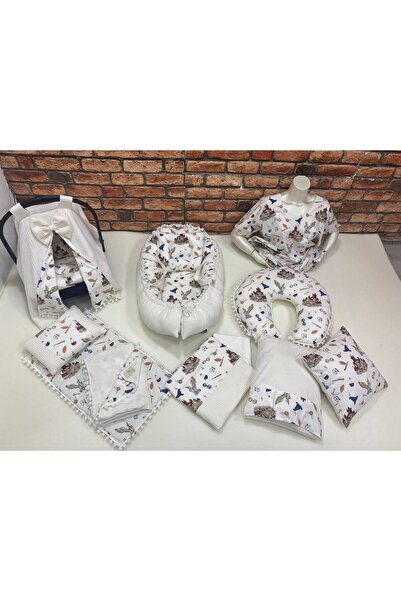 BUSEBABYHOME Çok Amaçlı Babynest Puset Örtüsü ve Minderi Alt Açma ve Battaniy...
