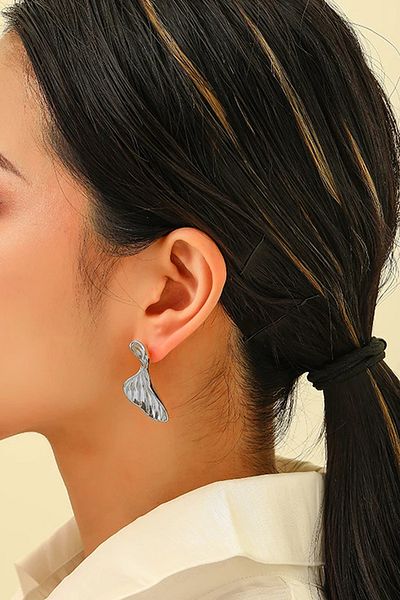 Glaren Asymmetric Design Gold Color Women's Earrings