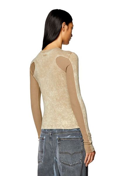 Diesel Tricou de damă bej
