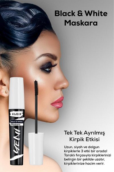 MUJGAN Black & White Mascara - New Generation Care