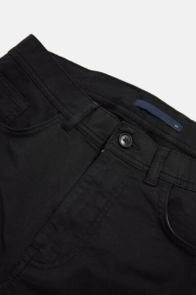 W Collection Black Pipe Leg Sports Pants