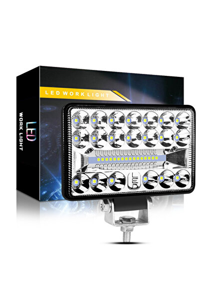 DEKOHOP Off Road 4 inç Led Çalışma Lambası 12-24V Traktör Tır Kamyon ATV Yüks...