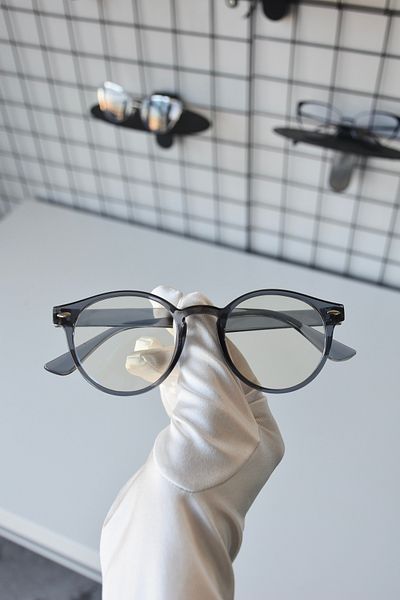 LOOKUP Blue Light Protection Screen Glasses Optical Compatible Can Change Glasses Wiping Cloth and Case Gift