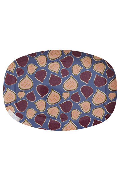 RICE Melamin Dikdörtgen Tabak - İncir