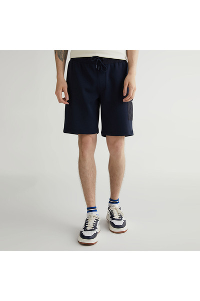 Gant Erkek Lacivert Regular Fit Logolu Şort