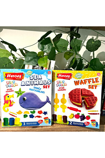 babyist 2'Li Kutulu Oyun Hamuru Seti