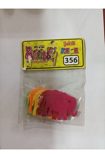 Nova Color Elephant Nc-356 - Shaped Scallop Series 1 Pack