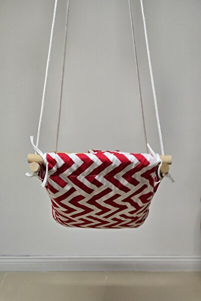 Svava Rüya Ahşap Bebek Hamak Ev Tipi Tavan Salıncak