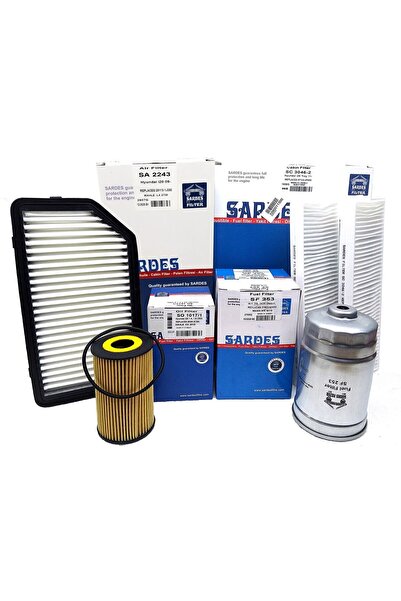 M.E.R.T. OTOMOTİV-YEDEK PARÇA Hyundai I20 1.4 Crdi Dizel Filtre Bakım Seti 20...