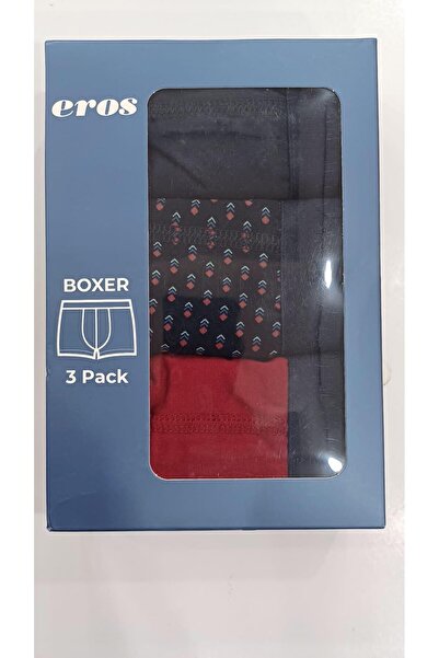 Eros 125 3 Pack Lycra Men's Boxers
