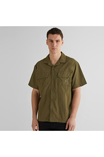 Gant Erkek Yeşil Regular Fit Klasik Yaka Gömlek