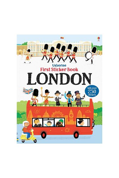 Usborne أول كتاب لاصق لندن