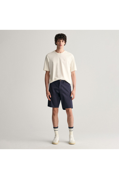 Gant Erkek Lacivert Relaxed Fit Şort