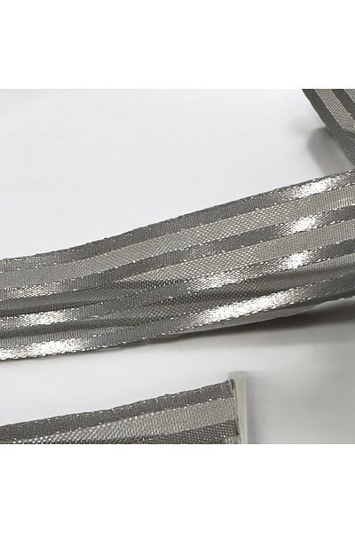 BukiroAtelier Shiny Transparent Organza Ribbon - 3m 2.5cm Packing Ribbon for Engagement and Bundle
