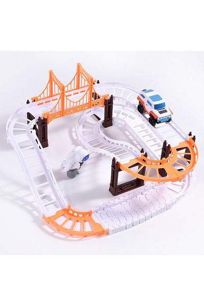 Ogi Mogi Toys Set de pistă spațială și vehicule
