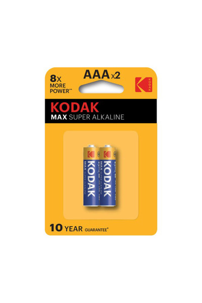 Kodak Max Alkalin Ince Pil 2 Adet AAA