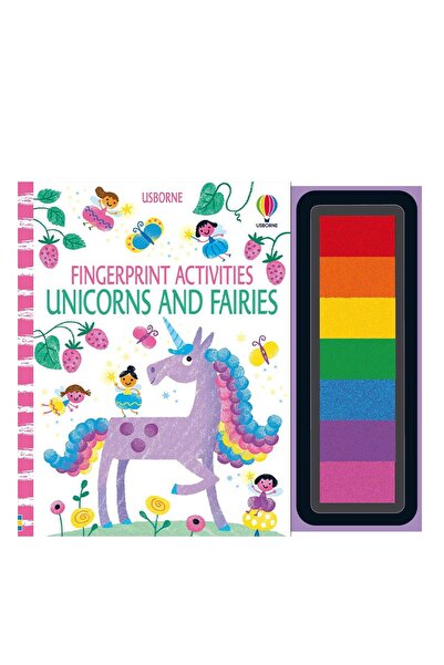 Usborne Fingerprint Activities Unicorns And Fairies